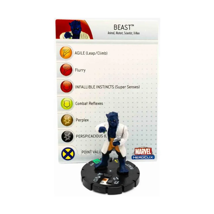 

Зверь #027 (U), Marvel HeroClix - Mutations & Monsters - Singles