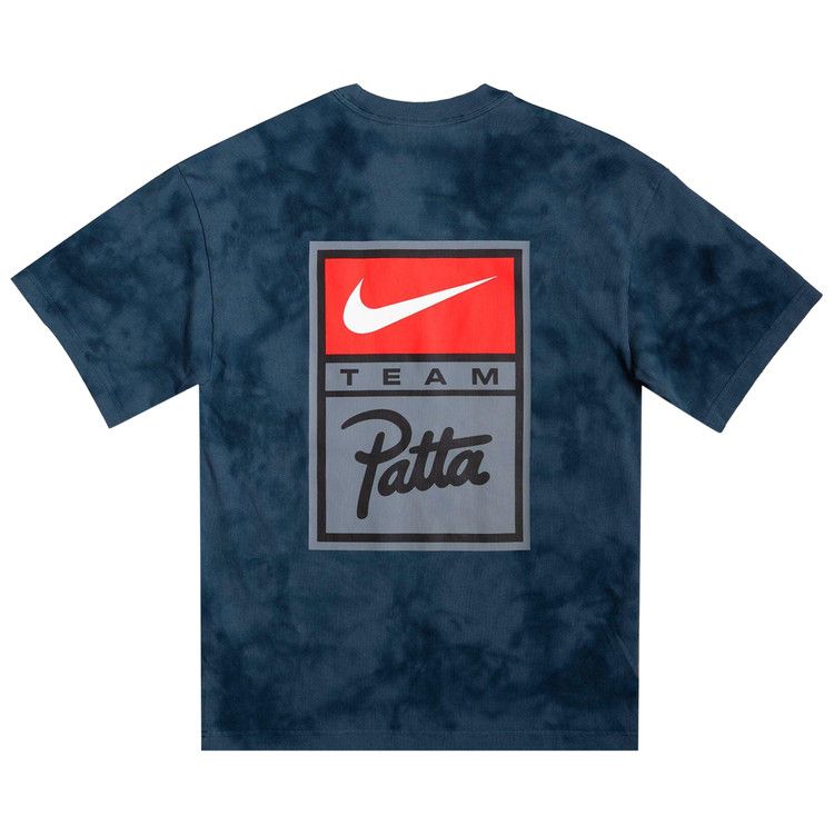 Футболка Nike x Patta T-Shirt, Squadron Blue/Deep Ocean/Dark Obsidian — фото 2