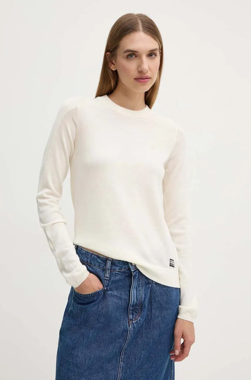 

G-Star Свитер из сырой шерсти G-Star Raw, бежевый
