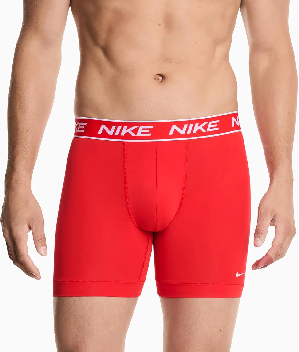 Боксеры спортивные Nike, красный/темно-бирюзовый/черный — фото 2