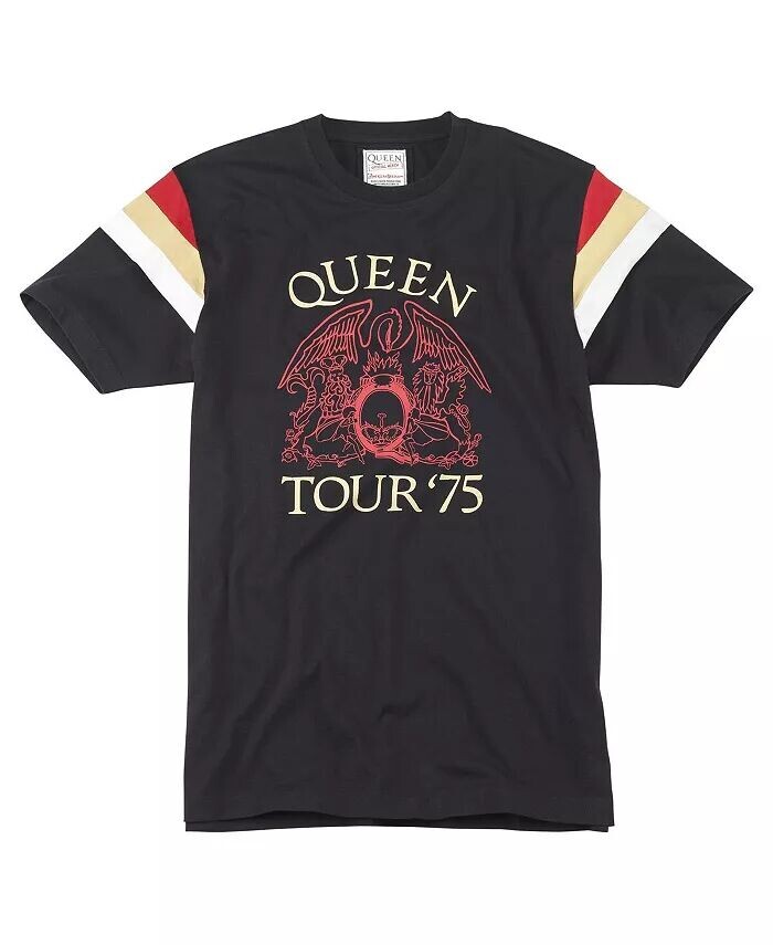 

Мужская черная футболка Queen Sunset American Needle