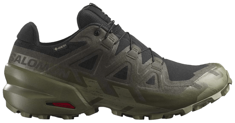 

Кроссовки Salomon Speedcross 6 GORE-TEX 'Peat', зеленый