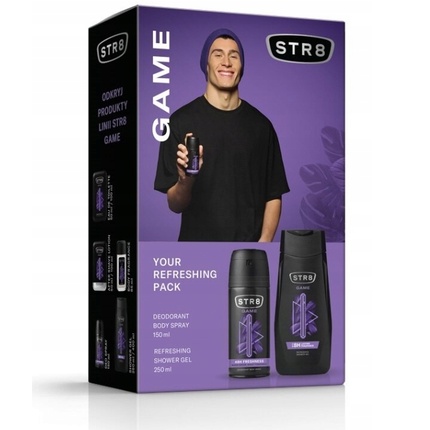 

Дезодорант Game 150 мл Гель 250 мл Str8