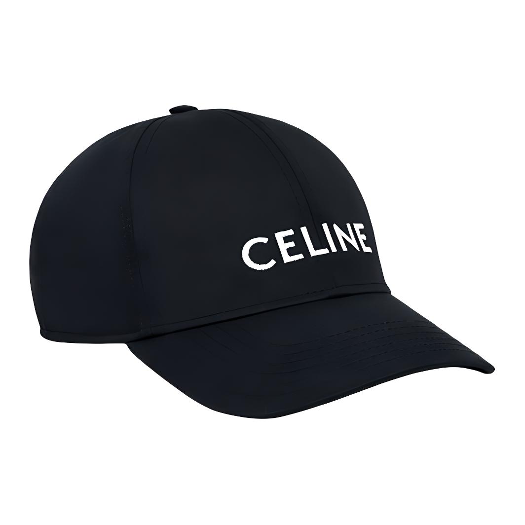 

CELINE Хлопковая бейсболка, Black