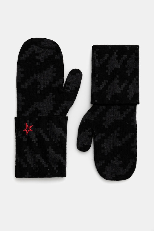 

Перчатки в клетку Houndstooth Apres Perfect Moment, черный
