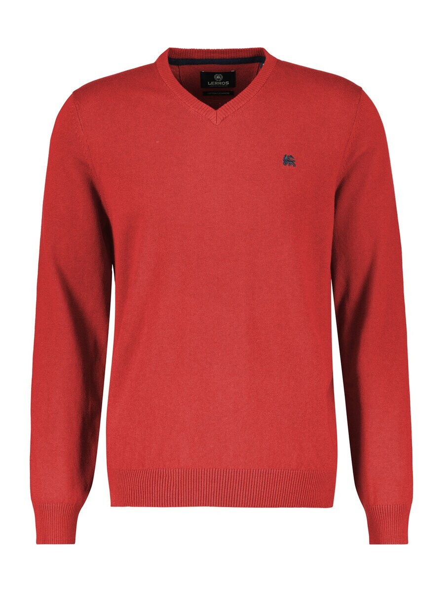 

Свитер с v-образным вырезом LERROS Sweater, красный
