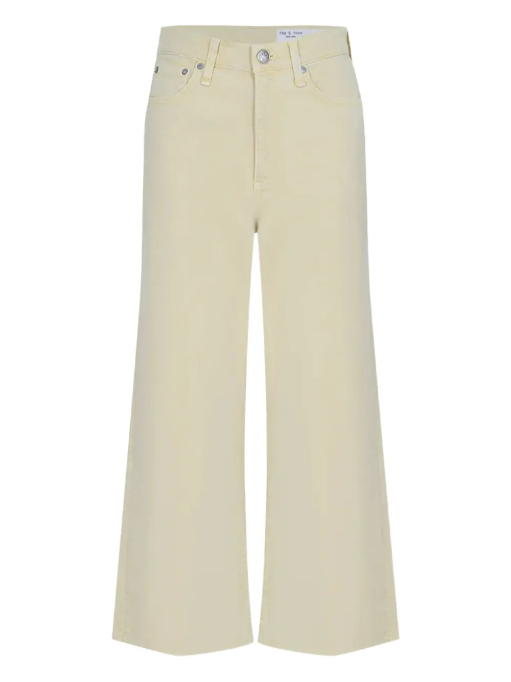 

Брюки с нашивкой-логотипом rag & bone, желтый