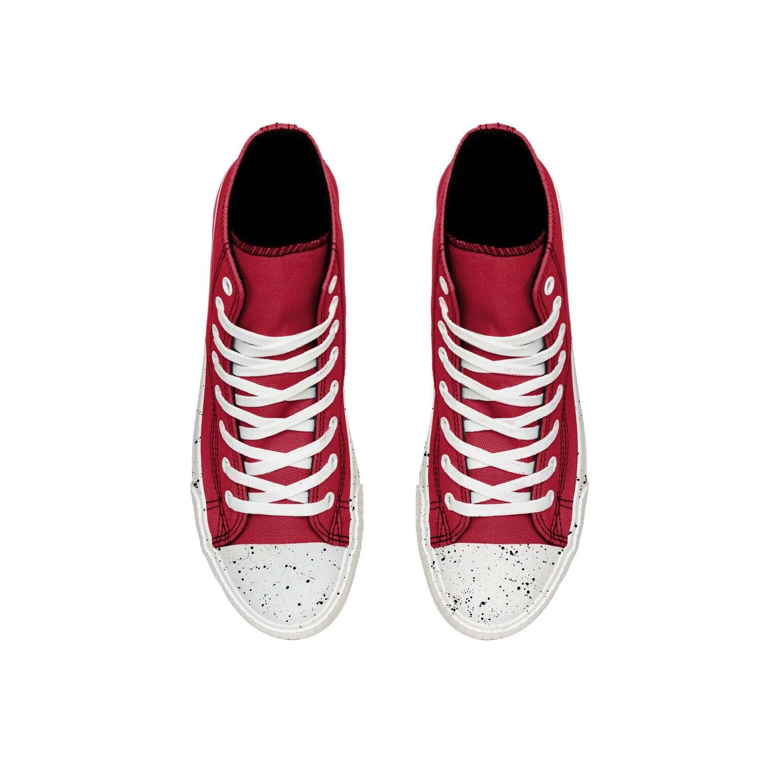 

Мужские высокие кроссовки FOCO Alabama Crimson Tide Paint Splatter