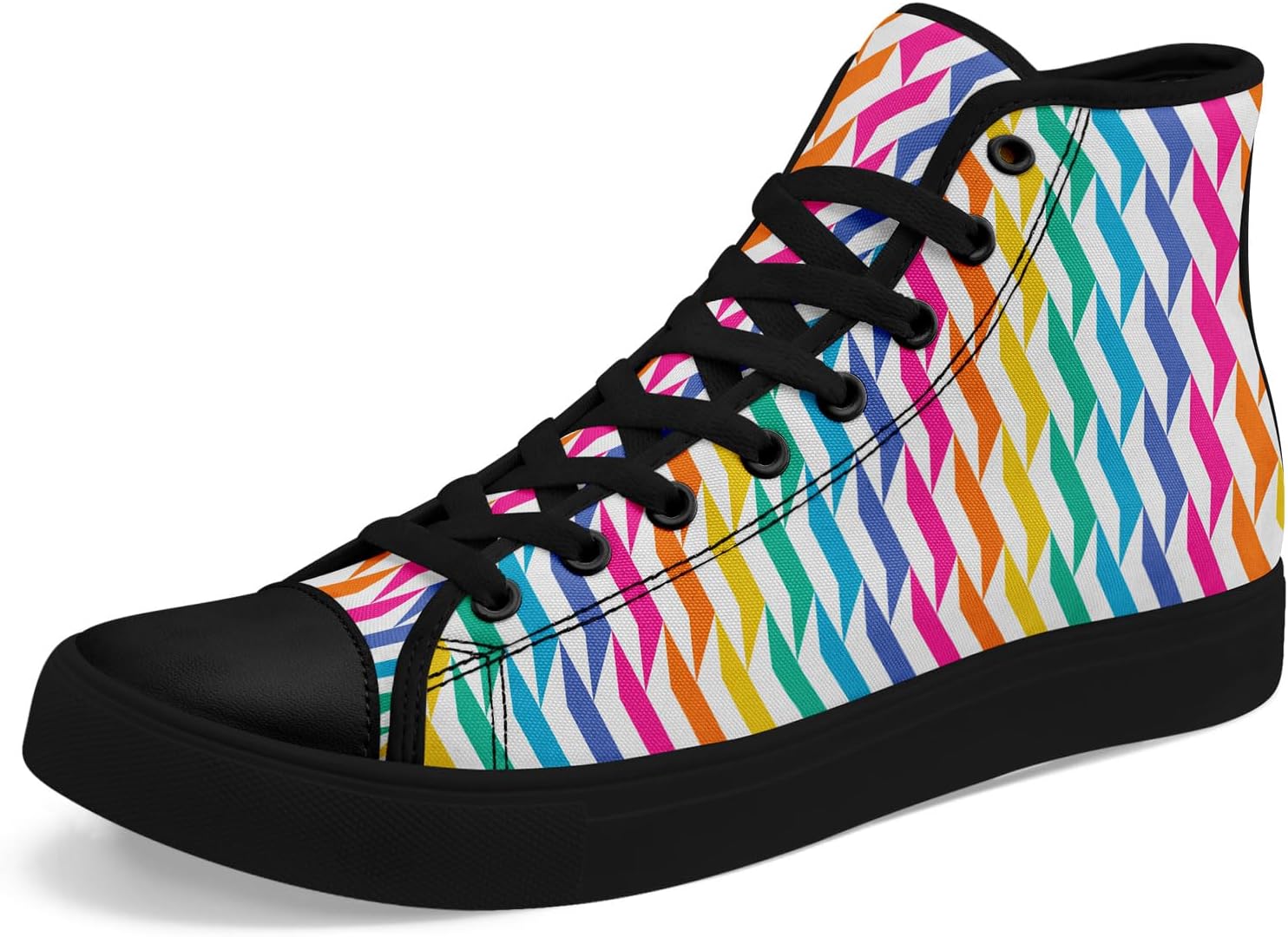 

Кеды на высоком подъеме весна-лето для мальчиков и девочек, дышащие, легкие, с удобной резиновой подошвой, повседневная обувь для улицы Awsole, черный/синий/желтый/оранжевый