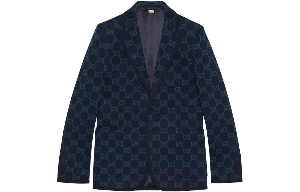 Куртка Gg Cotton GUCCI, marine синий — фото 3