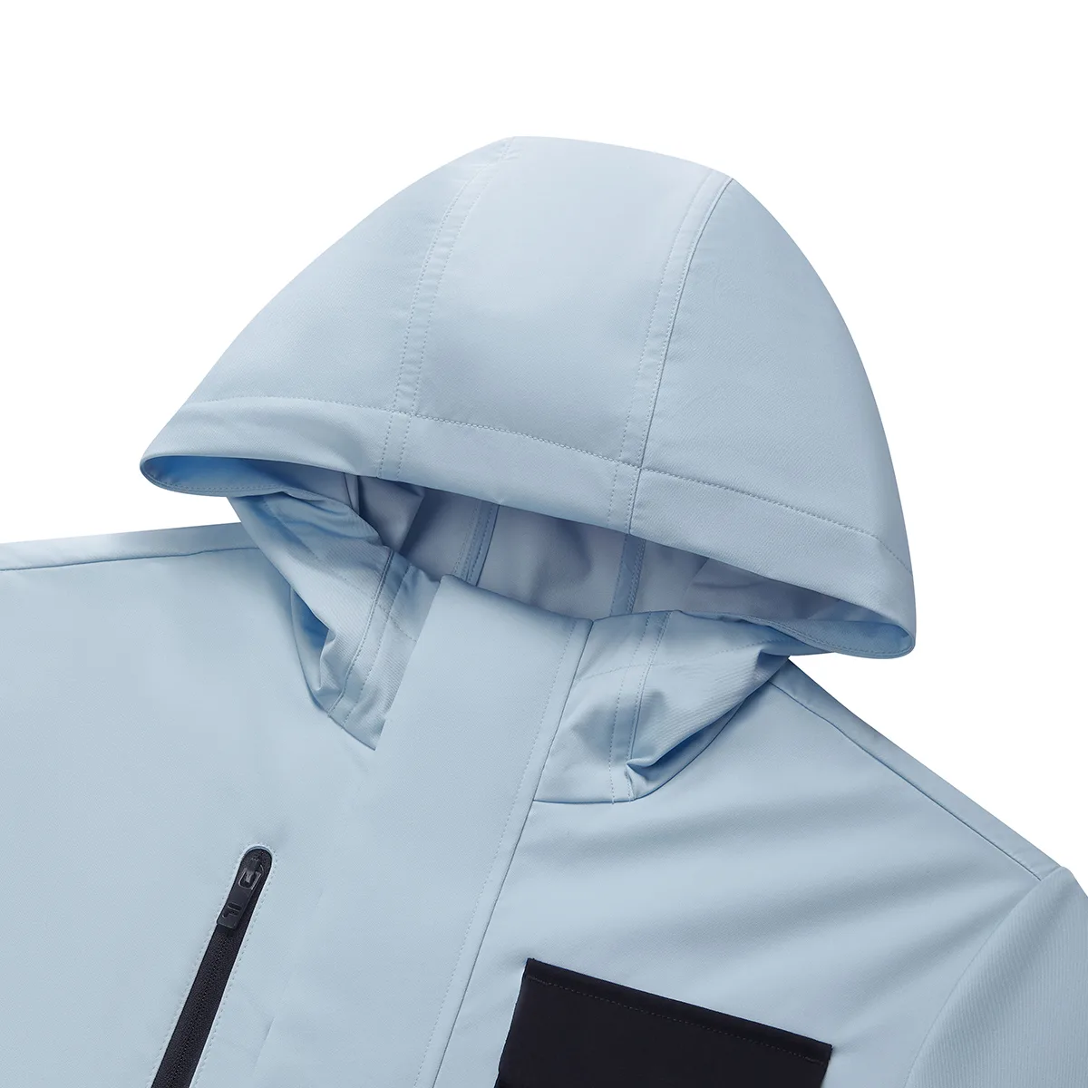FILA KIDS Детское пальто из ткани кобальтово-синего цвета — фото 4