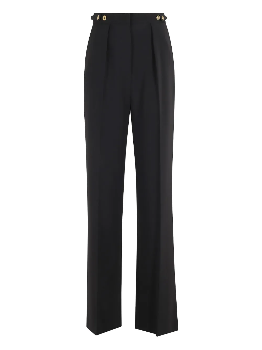 

Брюки прямого кроя Elisabetta Franchi, черный