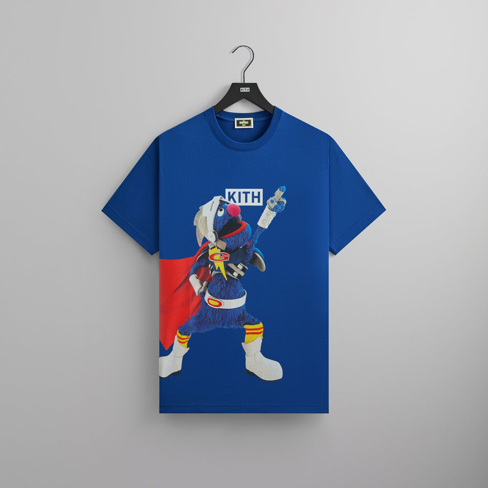 

Футболка Kith for Sesame Street Super Grover Tee, цвет Current
