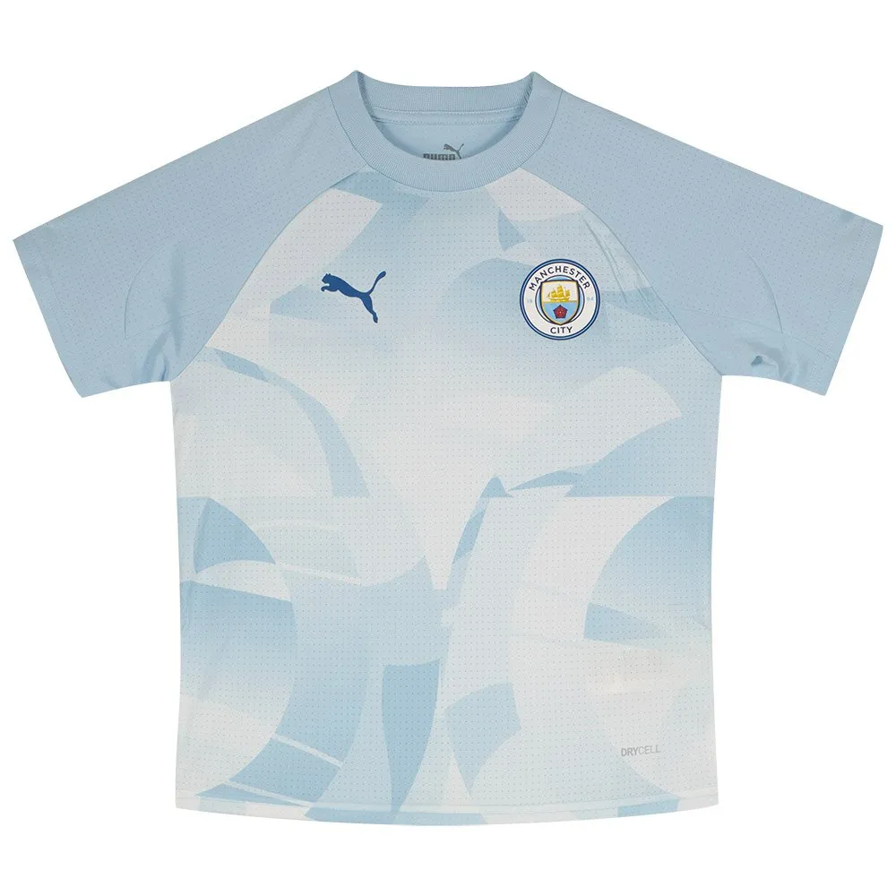 

Футболка с коротким рукавом Puma Manchester City FC 23/24 pre match junior, синий
