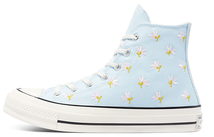 Кеды Converse Chuck 70 Women's High 'Embroidered Floral Print - Chambray Blue'