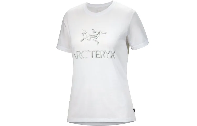 Футболка Arc'Word женская Arcteryx, Black/Sandstone Brown/Black/Canvas — фото 4