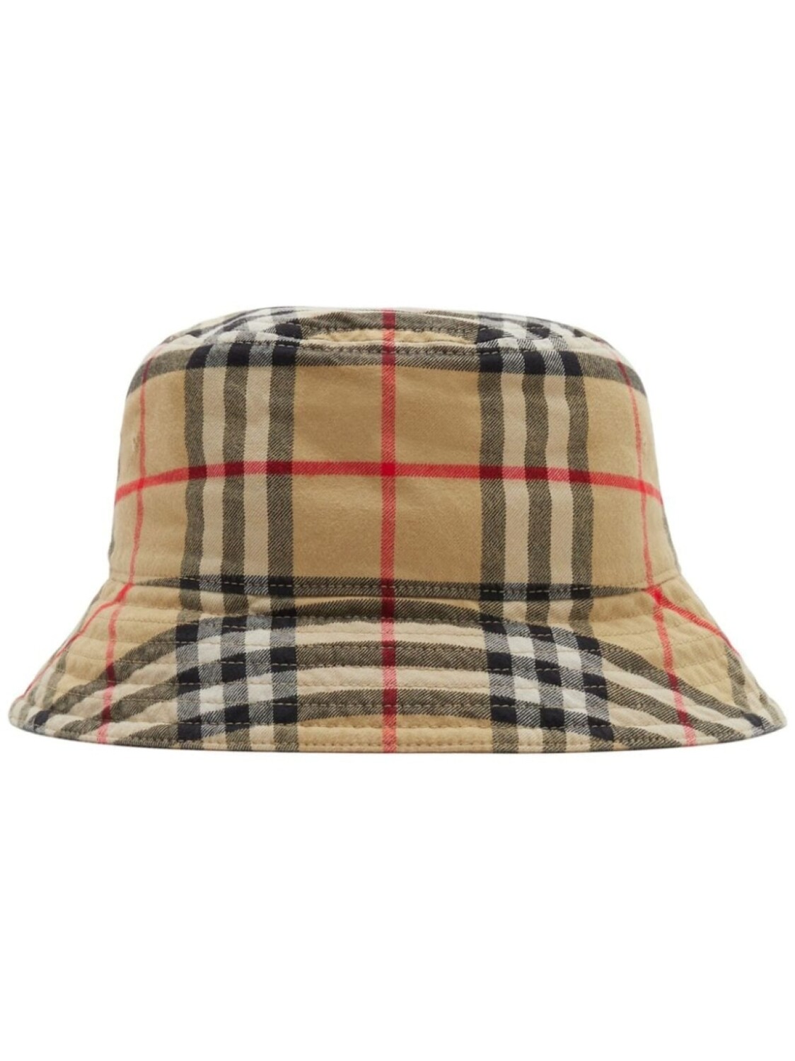 

Burberry панама в клетку Vintage Check, нейтральный цвет