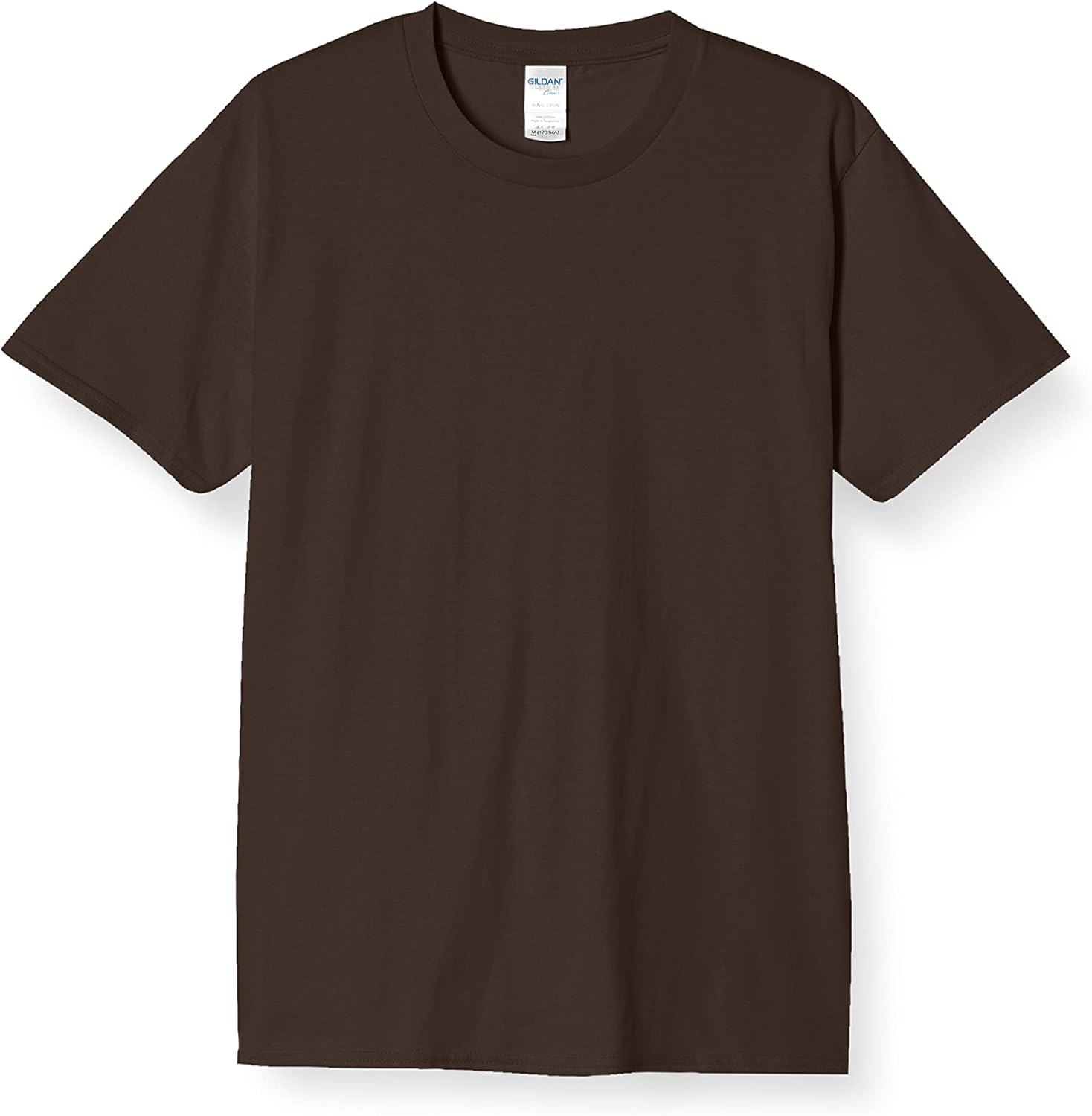 

Футболка Gildan 76000 Premium Cotton, темный шоколад
