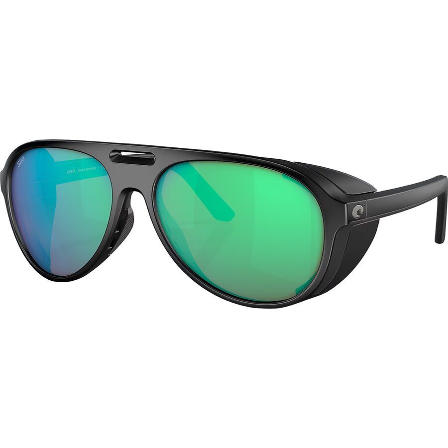 

Солнцезащитные очки Costa Grand Catalina Polarized Costa, Matte Black/Green Mirror 580G