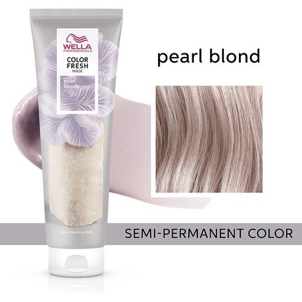 Полуперманентная маска для волос Color Fresh 150 мл Жемчужный блондин, Wella — фото 2