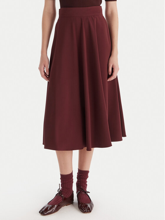 

Юбка-трапеция regular fit Pina 2523106075 Marella, красный