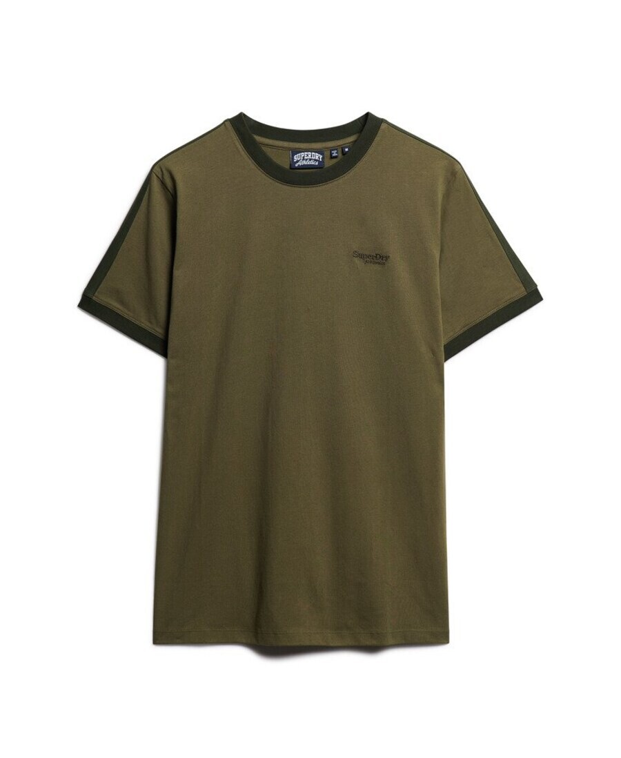 

Классическая футболка Superdry Shirt Essential Retro, цвет olive/dark green