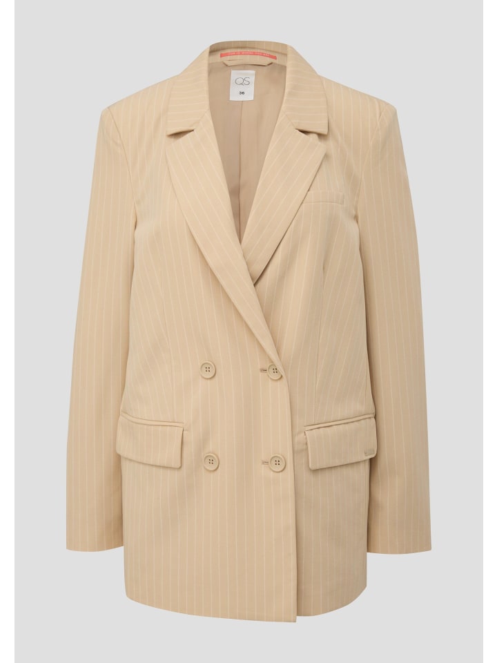 

QS Блейзер для дома, цвет 81J0_бежевый