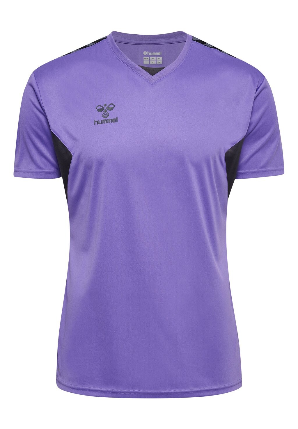 

Футболка с принтом AUTHENTIC PL S S Hummel, цвет dahlia purple asphalt