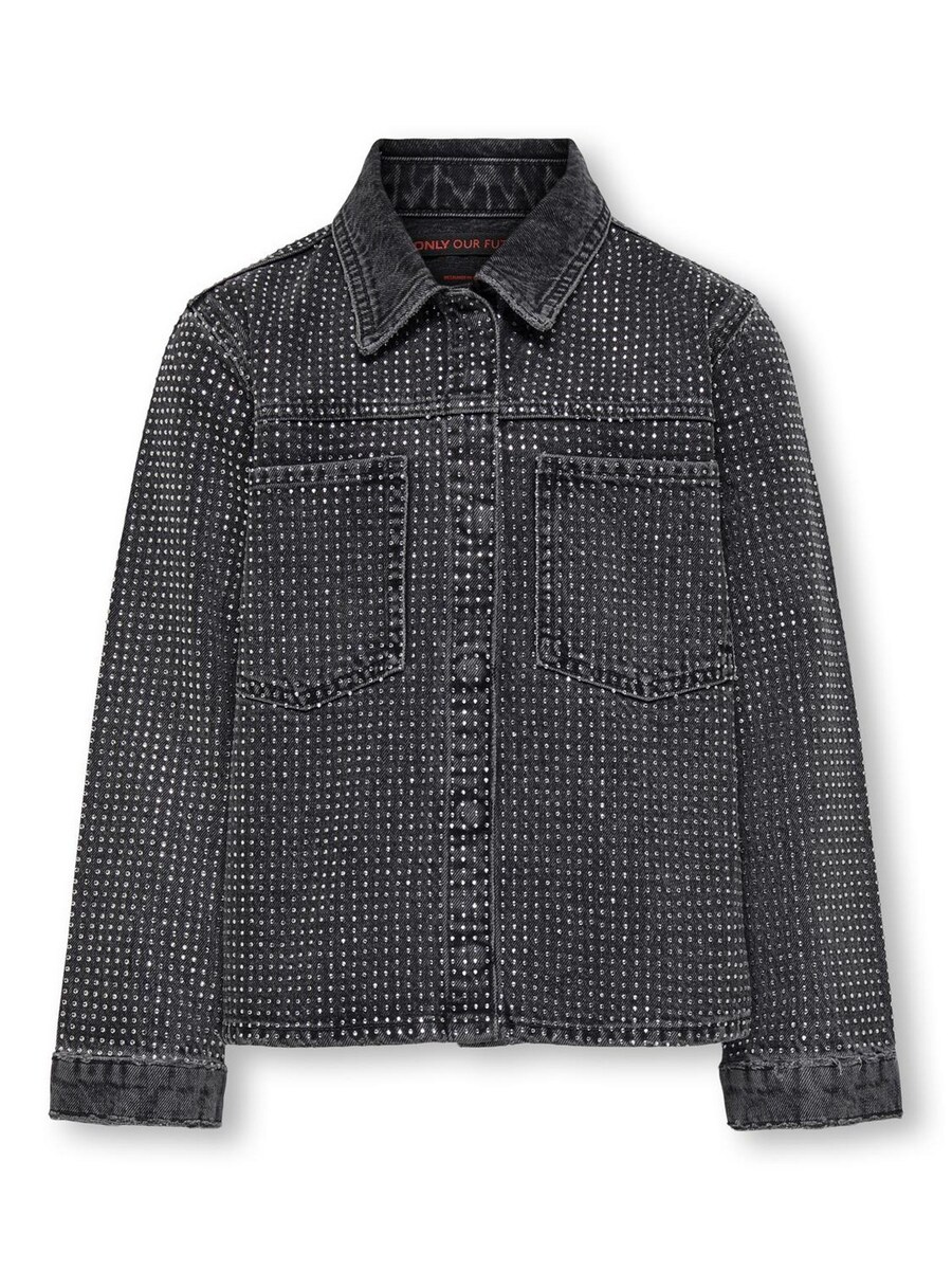 

Куртка межсезонная ONLY GIRLS HUDSON, Silver Grey/Grey Denim