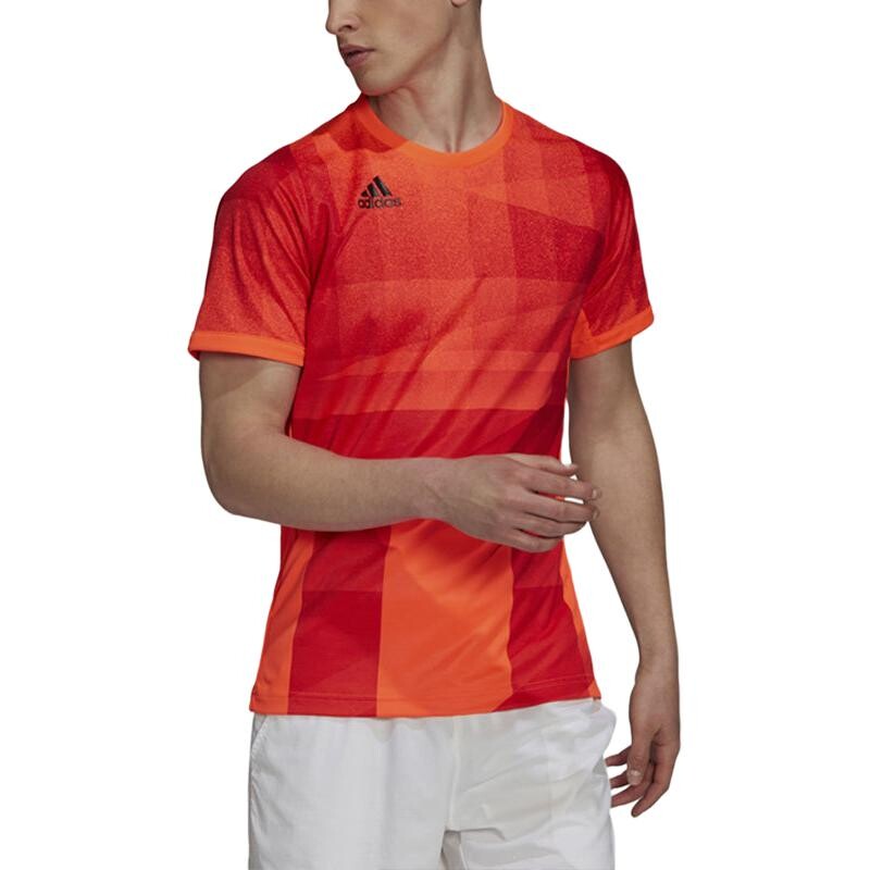 

Футболка унисекс красная Adidas, красный