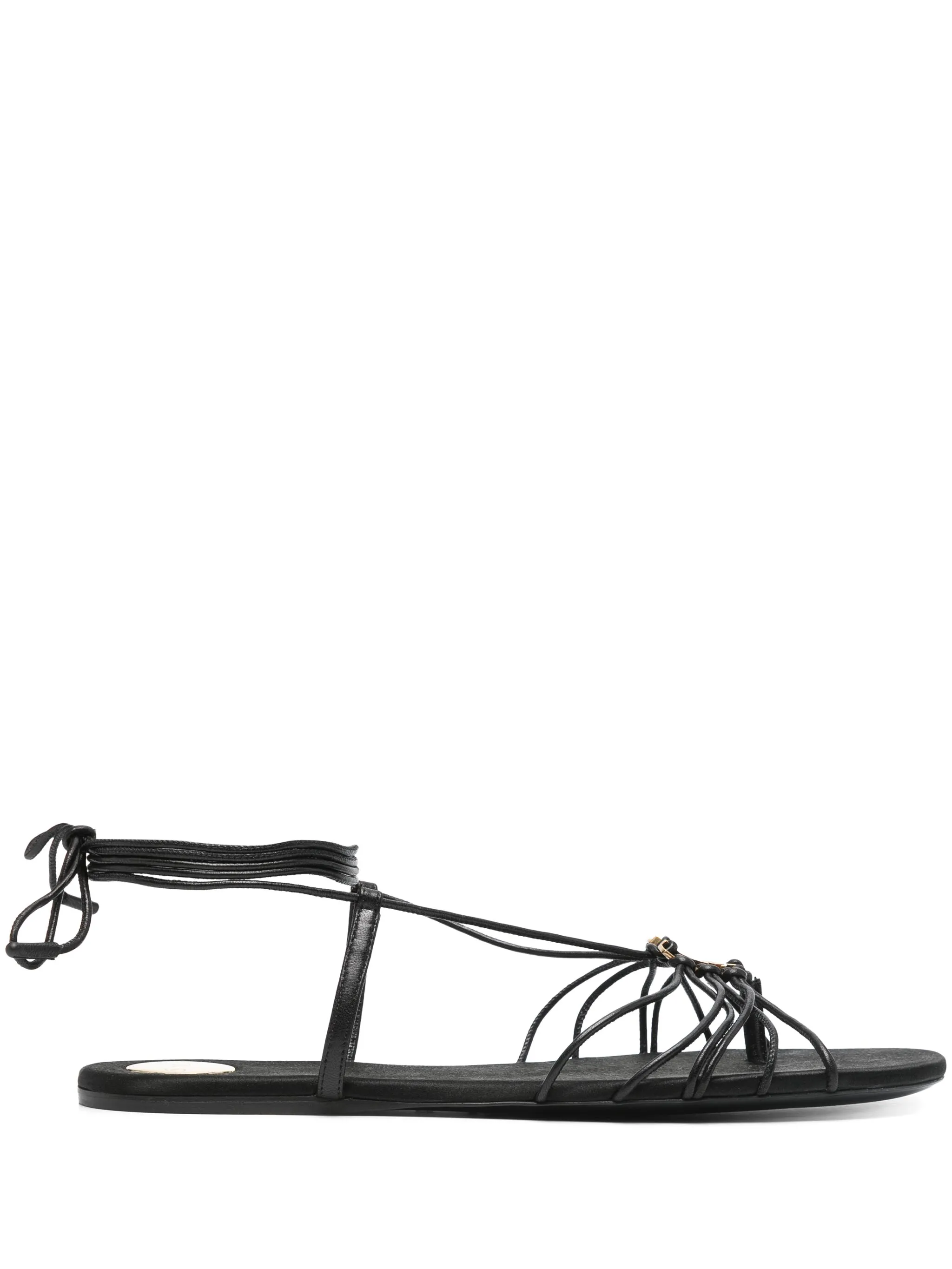 Босоножки Babylone Saint Laurent, черный