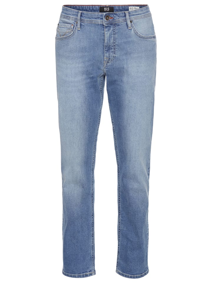 

H.I.S. Прямые джинсы в выбеленном цвете