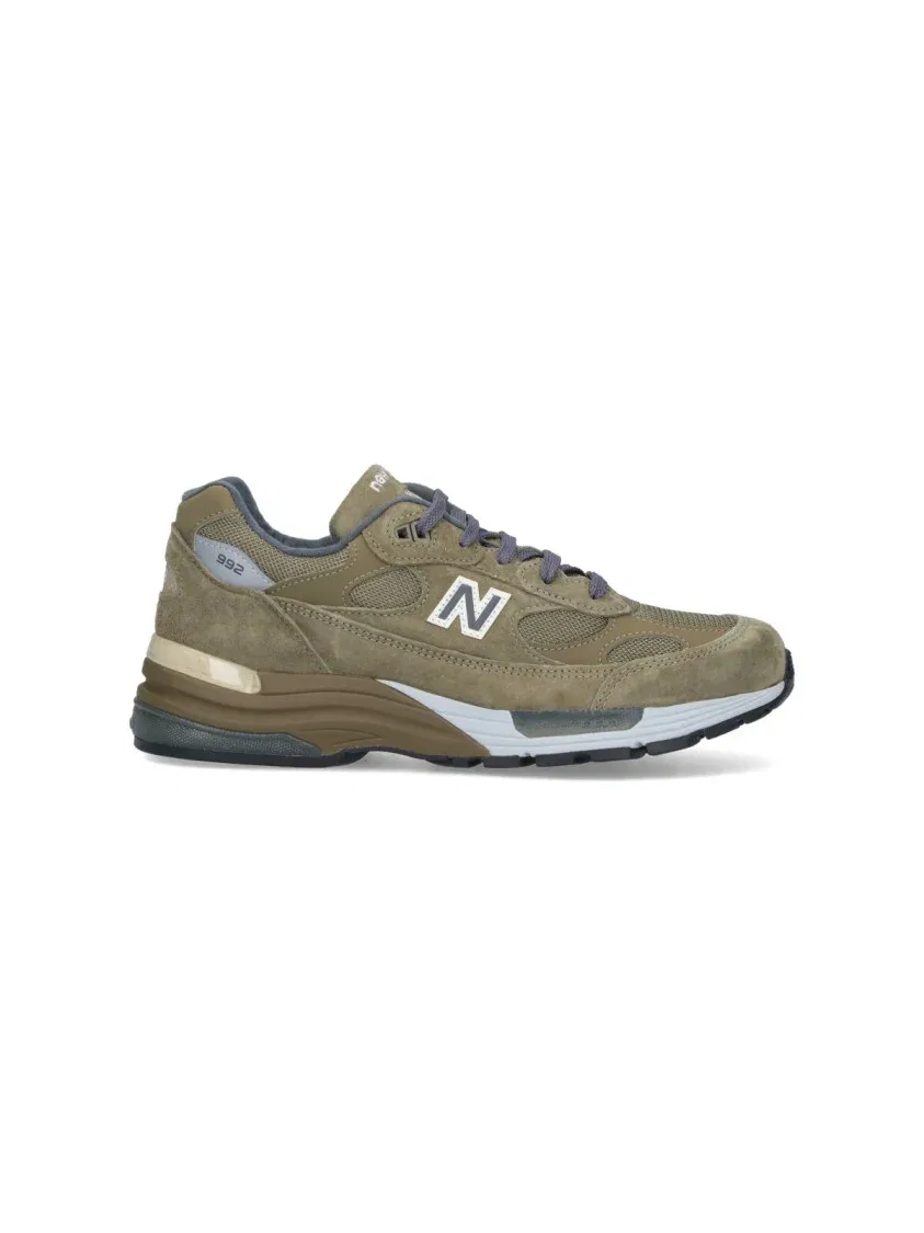 Кроссовки Made In Usa 992 - зеленые New Balance, Green