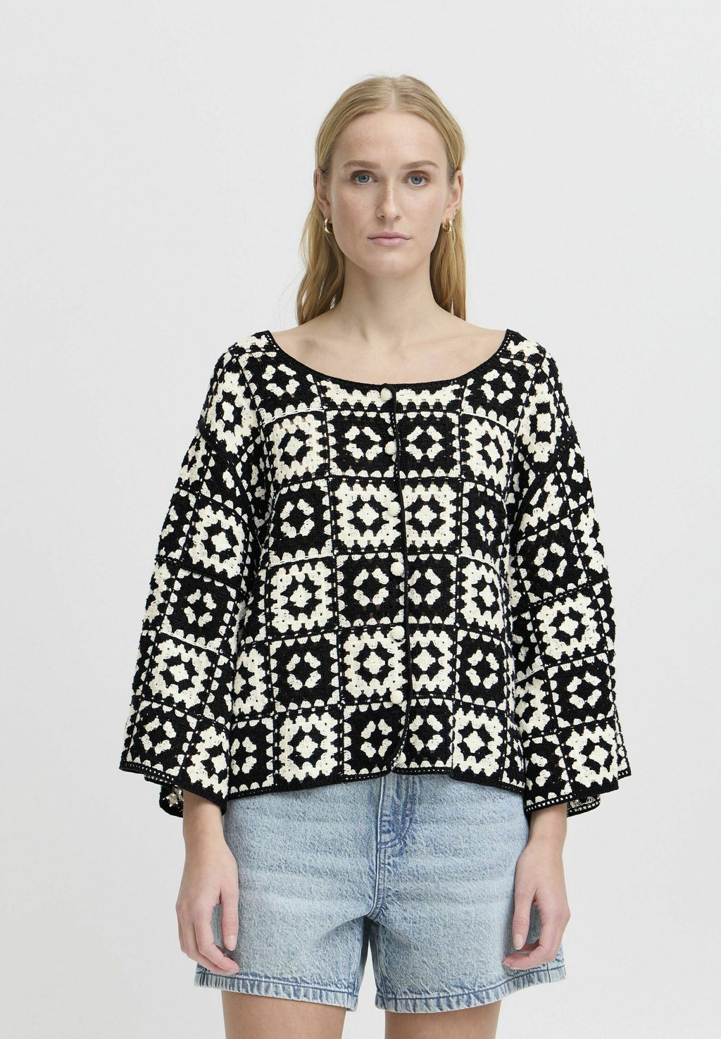 

Кардиган IHBANDIE ICHI, черный