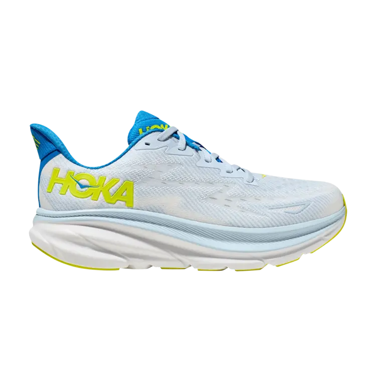 

Кроссовки HOKA Clifton 9 Wide 'Ice Water Evening Primrose', белый