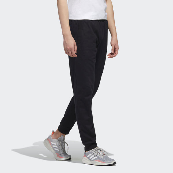Спортивные штаны adidas neo Logo Pattern Bundle Feet Casual Sports Pants Black, черный — фото 4