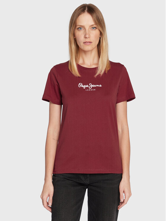 

Футболка стандартного кроя Pepe Jeans, красный