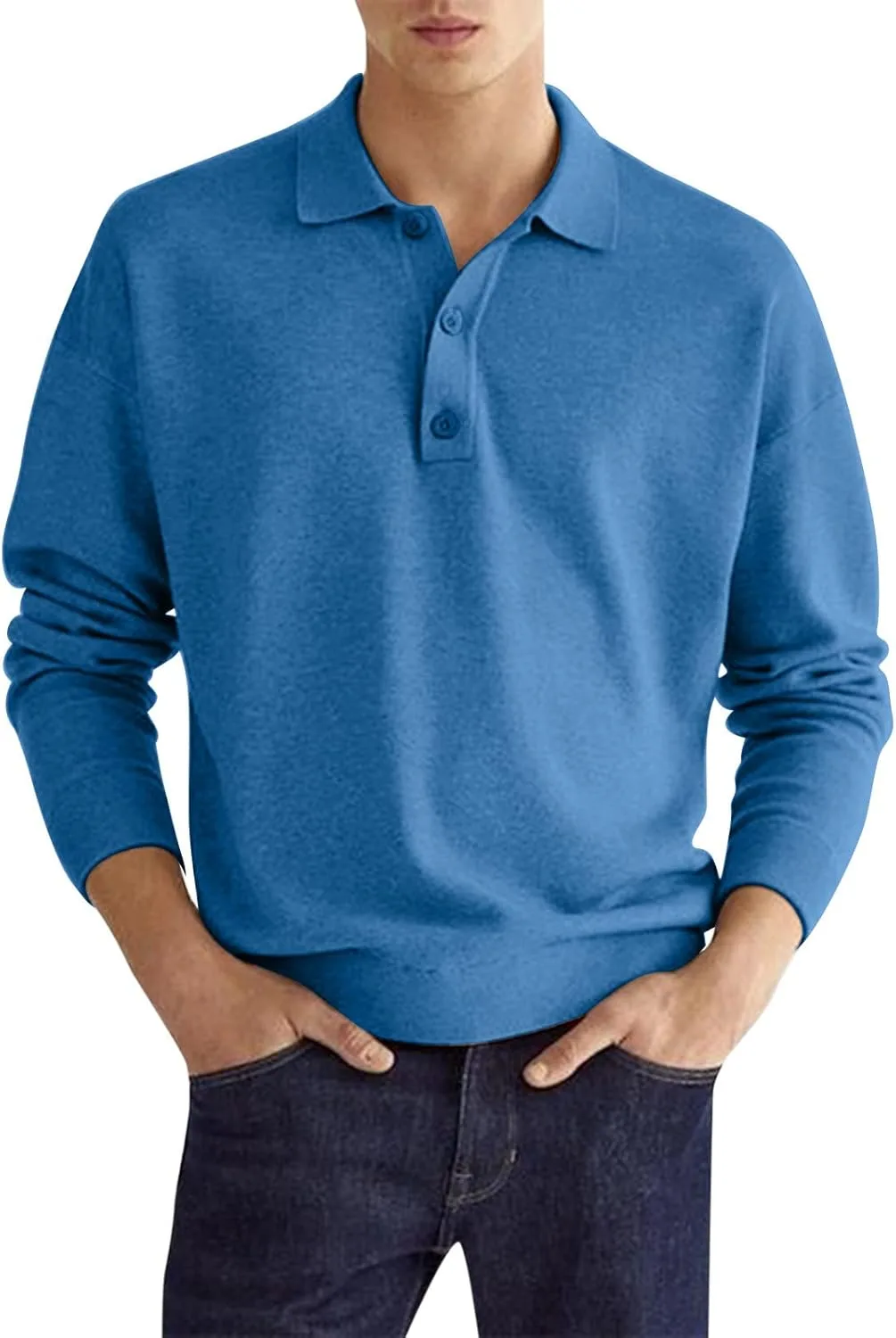 

Поло для мужчин с пуговицами