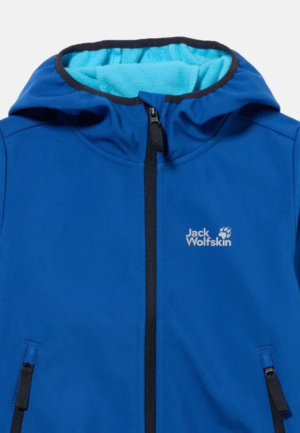 Куртка fourwinds из софтшелла Jack Wolfskin, Blue Orchid — фото 4