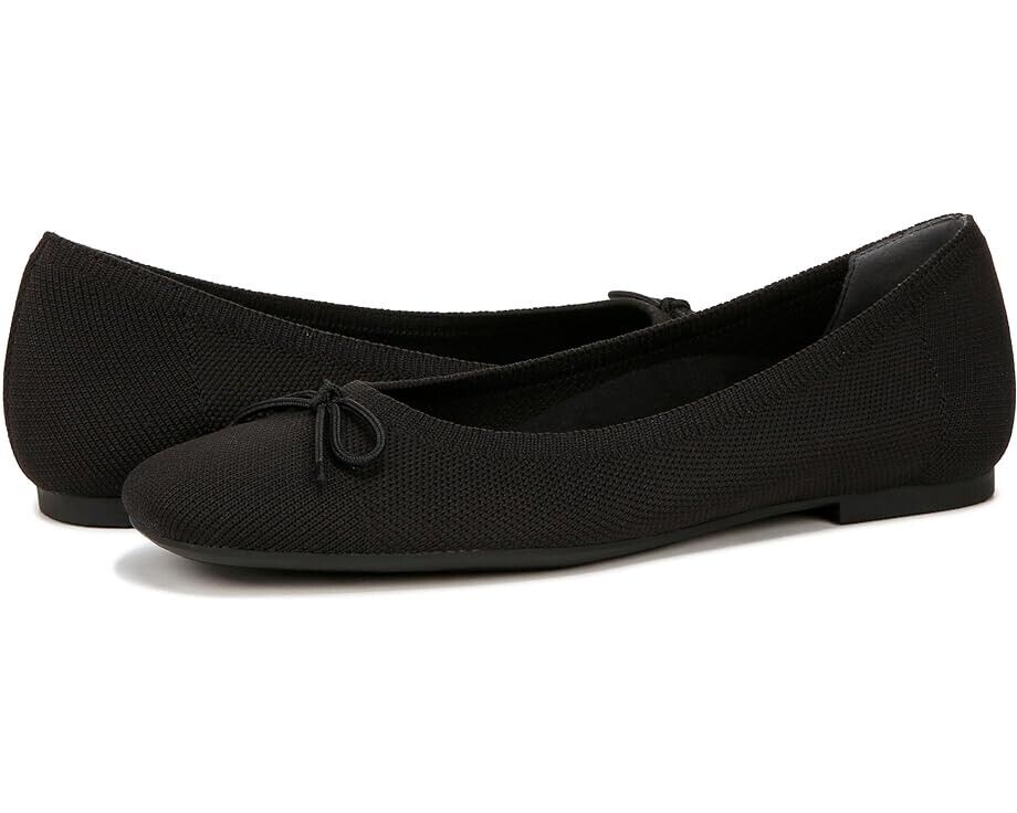 Vionic Klara Knit Skimmers Плоские Женские US 6.5 Черные Балетки