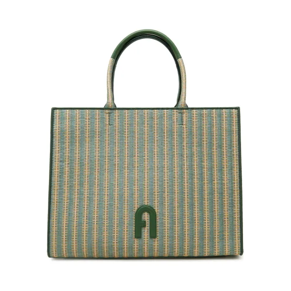 

Сумка-Шоппер Opportunity l с добавлением кожи Furla, зеленый