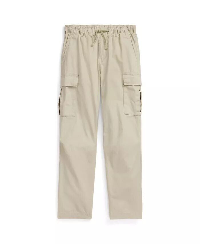 Брюки-карго стрейч-чинос Big Boys Polo Ralph Lauren, синий — фото 4