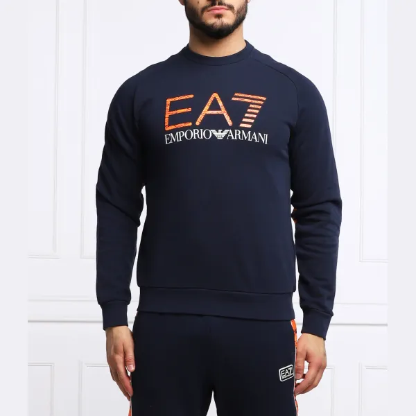 

Толстовка обычного кроя Ea7, синий