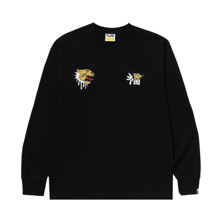 

Футболка BAPE Souvenir Graphic Long-Sleeve Tee, Black