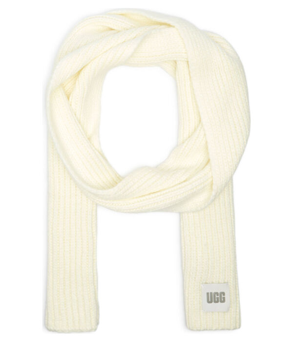 

Шарф женский Ugg с добавлением шерсти, экрю