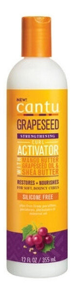 

Cantu Grapeseed Strengthening Curl Activator Укрепляющий активатор локонов с маслом виноградных косточек 355мл