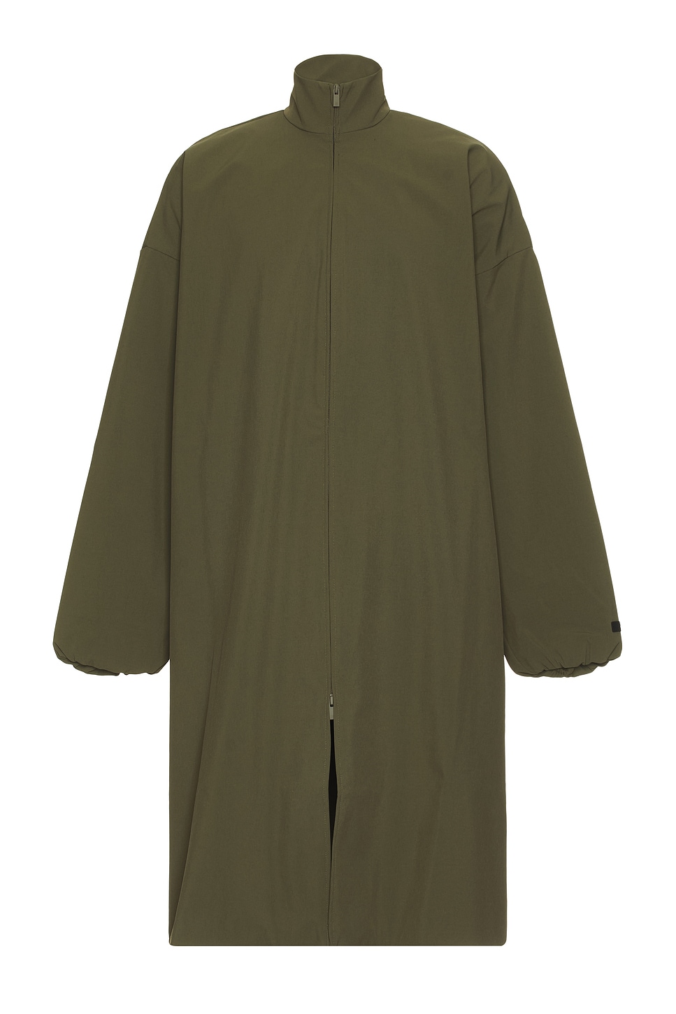 

Полевой плащ из клееного нейлона Fear of God ESSENTIALS, цвет Military