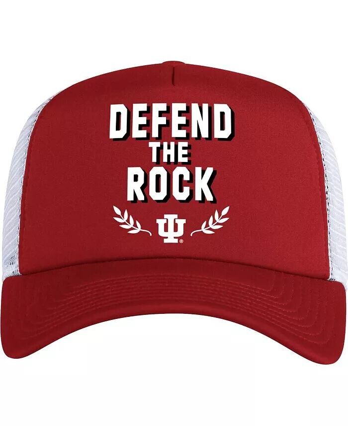 

Мужская темно-красная кепка Indiana Hoosiers Phrase Foam Front Trucker Adjustable Hat adidas