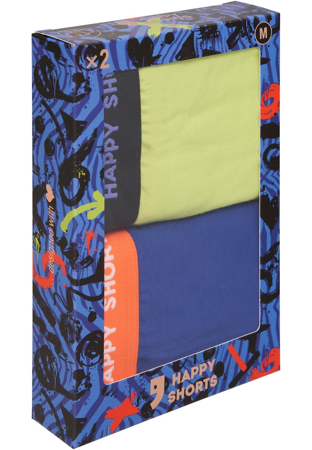 

Трусы 2-PACK Happy Shorts, желтый