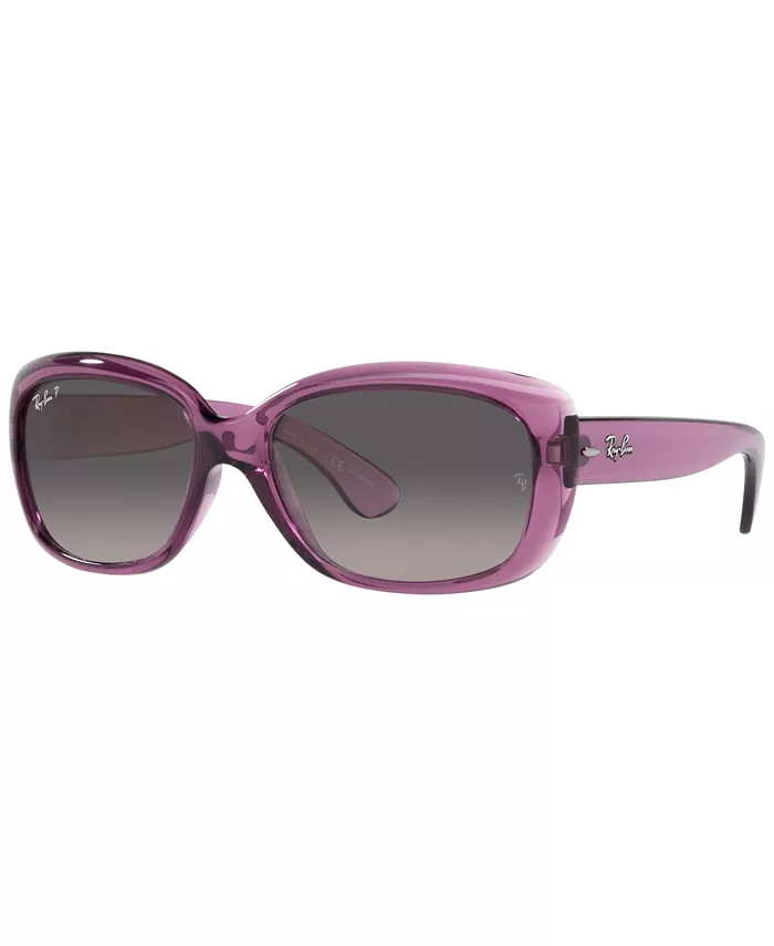 

Женские поляризационные солнцезащитные очки, RB4101 JACKIE OHH 58 Ray-Ban, фиолетовый